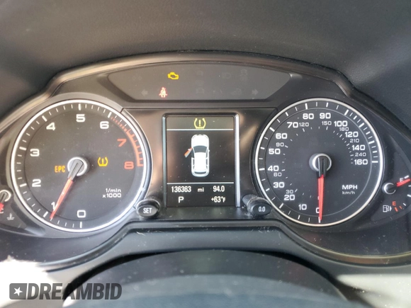 2014 Audi Q5 Premium Plus with VIN WA1LFAFP1EA058376, listed as a Copart auction lot 53875565 with 136,363 mi miles and Clean Title. Bid and sale history available at carsss.com. Image 9.