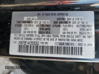 2019 Mazda CX-5 Signature with VIN JM3KFBEY4K0606252, listed as a Copart auction lot 46624995 with 84,965 mi miles and Salvage Title. Bid and sale history available at carsss.com. Image 14.