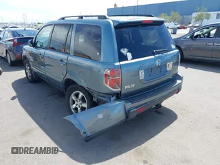 2007 Honda Pilot EX with VIN 2HKYF18447H520522, listed as a IAAI auction lot 42018937 with 128,401 mi miles. Bid and sale history available at carsss.com. Image 6.