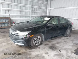 2018 Honda Civic LX with VIN 2HGFC2F53JH576471, listed as a IAAI auction lot 40772987 with 43,643 mi miles. Bid and sale history available at carsss.com. Image 2.