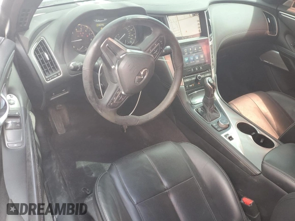 2017 Infiniti Q60 Sport with VIN JN1EV7EL0HM553886, listed as a Copart auction lot 53742985 with 64,260 mi miles and Clean Title. Bid and sale history available at DreamBid. Image 8.