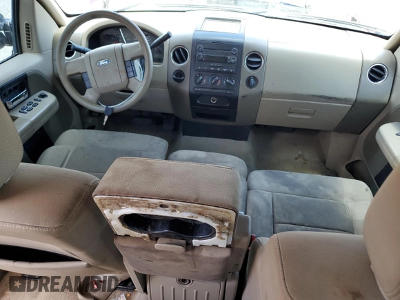 2005 Ford F-150 XLT z VIN 1FTPW12595FB16071, wystawiony jako Copart lot #58891745 z przebiegiem Nie podano mil oraz Szkoda całkowita • Salvage title. Historia ofert i sprzedaży dostępna na DreamBid. Obrazek 8.