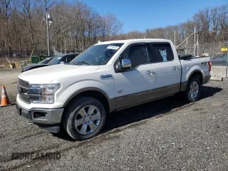 2019 Ford F-150 XL with VIN 1FTEW1E49KFD50751, listed as a Copart auction lot 50168445 with 141,786 mi miles and Clean Title. Bid and sale history available at carsss.com. Image 1.