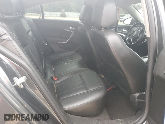 2011 Buick Regal CXL RL2 with VIN 2G4GP5EC8B9196834, listed as a Copart auction lot 74107594 with Not provided miles and Salvage title. Bid and sale history available at DreamBid. Image 11.