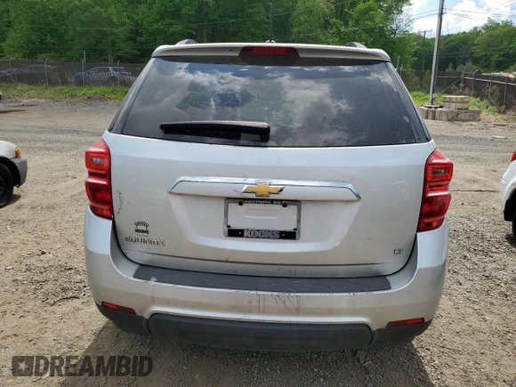 2017 Chevrolet Equinox LT with VIN 2GNALCEK1H1614165, listed as a Copart auction lot 55401975 with 162,222 mi miles and Salvage Title. Bid and sale history available at carsss.com. Image 6.