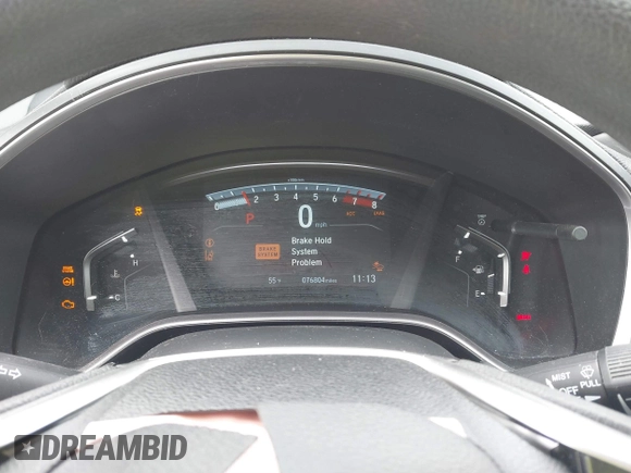 2017 Honda CR-V EX with VIN 7FARW1H54HE015887, listed as a IAAI auction lot 41699852 with 76,804 mi miles. Bid and sale history available at carsss.com. Image 7.