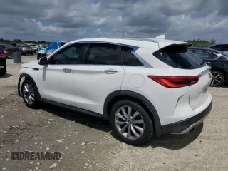 2019 Infiniti QX50 LUXE with VIN 3PCAJ5M15KF133245, listed as a Copart auction lot 50792395 with 36,246 mi miles and Salvage Title. Bid and sale history available at carsss.com. Image 2.