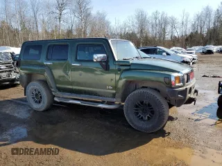 2007 Hummer H3 SUV z VIN 5GTDN13E778161689, wystawiony jako Copart lot #48561455 z przebiegiem 308 875 mil mil oraz Czysty tytuł • Clean title. Historia ofert i sprzedaży dostępna na DreamBid. Obrazek 4.