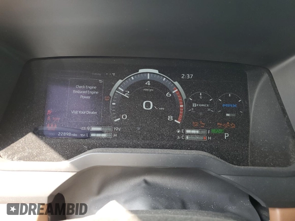 2024 Toyota Tundra 1794 Edition with VIN 5TFMC5DBXRX054928, listed as a Copart auction lot 50576405 with 22,898 mi miles and Salvage title. Bid and sale history available at DreamBid. Image 9.