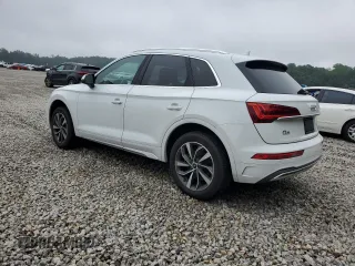 2021 Audi Q5 Premium Plus with VIN WA1BAAFY1M2017872, listed as a Copart auction lot 59964725 with 58,694 mi miles and Salvage title. Bid and sale history available at DreamBid. Image 2.