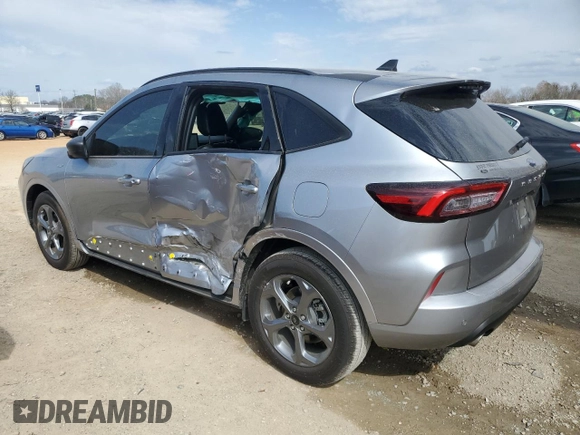 2024 Ford Escape ST-Line with VIN 1FMCU0MN0RUB19367, listed as a Copart auction lot 49121315 with 4,950 mi miles and Salvage Title. Bid and sale history available at DreamBid. Image 2.