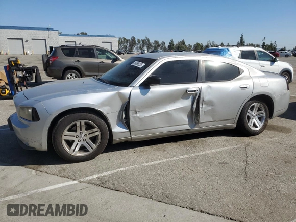 2006 Dodge Charger with VIN 2B3KA43G56H390329, listed as a Copart auction lot 46658235 with 252,522 mi miles and Salvage Title. Bid and sale history available at DreamBid. Image 1.