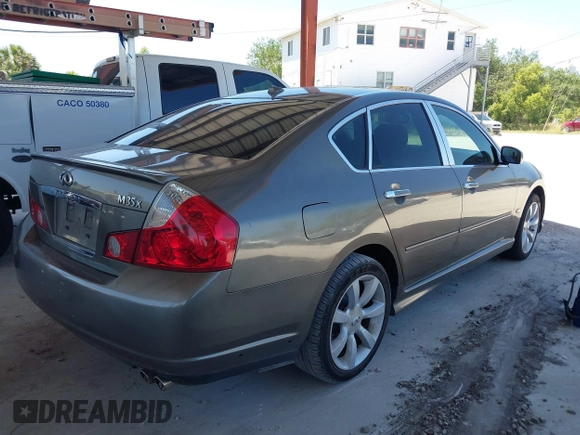 2007 Infiniti M x with VIN JNKAY01F67M457638, listed as a IAAI auction lot 42080751 with Not Provided miles. Bid and sale history available at carsss.com. Image 4.