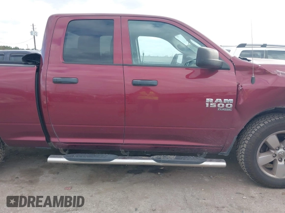 2019 Ram 1500 Classic Tradesman with VIN 1C6RR6FG7KS581371, listed as a IAAI auction lot 41538618 with 64,202 mi miles. Bid and sale history available at carsss.com. Image 13.