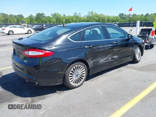2016 Ford Fusion Titanium with VIN 3FA6P0K9XGR158234, listed as a IAAI auction lot 42043716 with 161,164 mi miles. Bid and sale history available at carsss.com. Image 4.