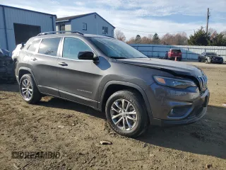 2022 Jeep Cherokee Latitude Lux with VIN 1C4PJMMXXND508325, listed as a Copart auction lot 80366204 with 21,249 mi miles and Salvage title. Bid and sale history available at DreamBid. Image 4.
