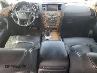 2014 Infiniti QX80 with VIN JN8AZ2NE1E9068423, listed as a Copart auction lot 58903345 with 160,857 mi miles and Clean title. Bid and sale history available at DreamBid. Image 8.
