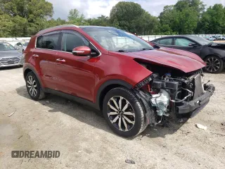 2017 Kia Sportage EX with VIN KNDPN3AC8H7093041, listed as a Copart auction lot 56724795 with 153,745 mi miles and Salvage title. Bid and sale history available at DreamBid. Image 4.