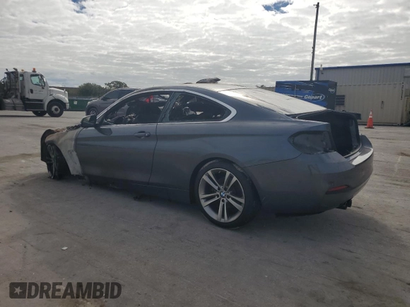 2019 BMW 4 Series 430i with VIN WBA4W3C5XKAF92075, listed as a Copart auction lot 81103684 with Not Provided miles and Non Repairable. Bid and sale history available at carsss.com. Image 2.
