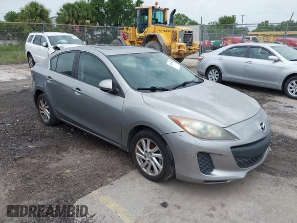 2012 Mazda 3 i Touring with VIN JM1BL1V74C1566172, listed as a IAAI auction lot 42435843 with Not provided miles and . Bid and sale history available at DreamBid. Image 1.