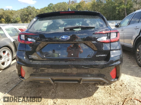 2024 Subaru Impreza Sport with VIN JF1GUAFC4R8373377, listed as a Copart auction lot 75024834 with 1,404 mi miles and Salvage Title. Bid and sale history available at carsss.com. Image 6.