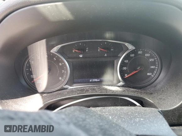 2020 GMC Terrain SLT with VIN 3GKALVEV6LL218078, listed as a Copart auction lot 57956465 with 61,398 mi miles and Salvage title. Bid and sale history available at DreamBid. Image 9.