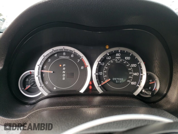 2012 Acura TSX Tech Pkg with VIN JH4CU2F63CC010287, listed as a Copart auction lot 86435164 with 97,922 mi miles and Salvage Title. Bid and sale history available at carsss.com. Image 9.