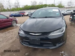 2015 Chrysler 200 S with VIN 1C3CCCBG9FN518690, listed as a IAAI auction lot 42026576 with 45,971 mi miles. Bid and sale history available at carsss.com. Image 12.