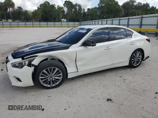 2018 Infiniti Q50 Luxe с VIN JN1EV7AP1JM590069, выставлен на аукционе Copart как лот 58390615 с пробегом 100 772 миль миль и Списание • Salvage title. История ставок и продаж доступна на DreamBid. Изображение 1.