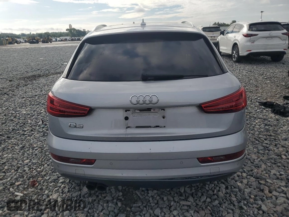 2017 Audi Q3 Premium with VIN WA1BCCFS8HR011341, listed as a Copart auction lot 63575795 with 86,399 mi miles and Clean title. Bid and sale history available at DreamBid. Image 6.