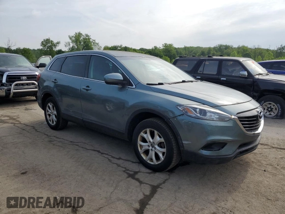 2013 Mazda CX-9 Touring with VIN JM3TB3CV4D0403296, listed as a Copart auction lot 58752705 with 123,334 mi miles and Clean title. Bid and sale history available at DreamBid. Image 4.