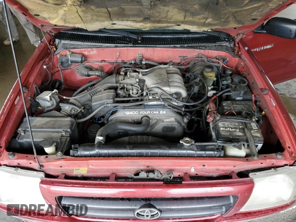 1998 Toyota Tacoma with VIN 4TAWN72NXWZ132180, listed as a Copart auction lot 65593695 with 266,993 mi miles and Salvage title. Bid and sale history available at DreamBid. Image 11.