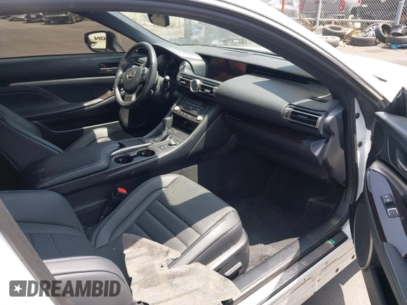 2019 Lexus RC 350 z VIN JTHHZ5BC2K5020722, wystawiony jako IAAI lot #42407729 z przebiegiem 52 882 mil mil oraz . Historia ofert i sprzedaży dostępna na DreamBid. Obrazek 5.