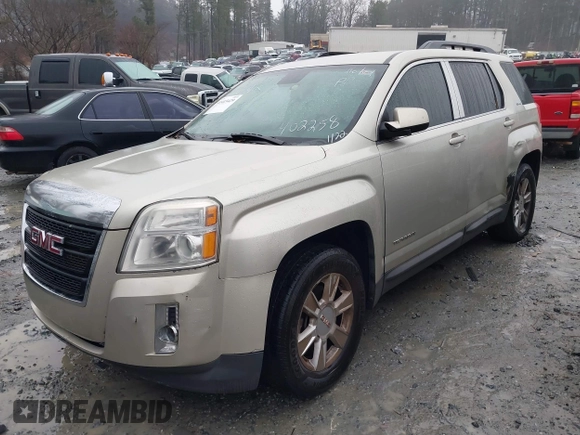2013 GMC Terrain SLE with VIN 2GKFLSE37D6402258, listed as a IAAI auction lot 41415429 with 244,906 mi miles. Bid and sale history available at carsss.com. Image 2.