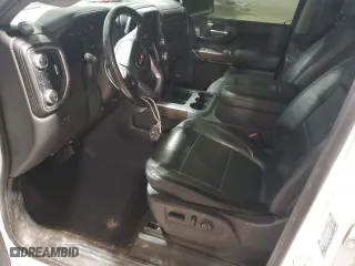 2019 GMC Sierra 1500 SLT with VIN 3GTU9DED0KG216648, listed as a Copart auction lot 49681685 with 216,000 mi miles and Salvage Title. Bid and sale history available at carsss.com. Image 7.