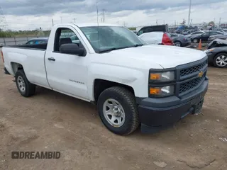 2014 Chevrolet Silverado 1500 Work Truck with VIN 1GCNCPEH3EZ237606, listed as a IAAI auction lot 41941066 with 211,260 mi miles. Bid and sale history available at carsss.com. Image 1.