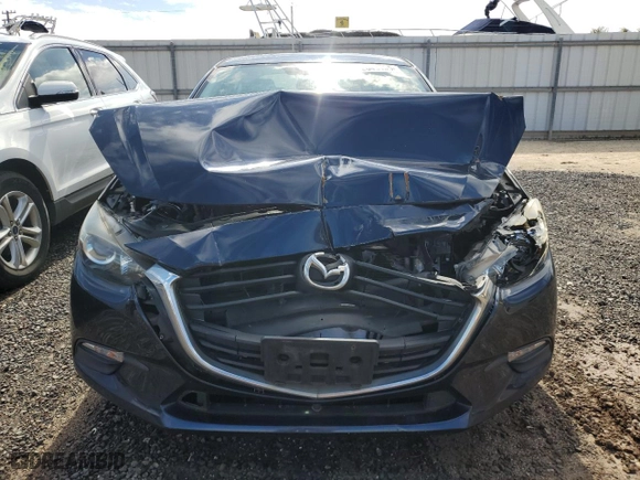 2017 Mazda Mazda3 4-Door Sport with VIN JM1BN1U78H1143288, listed as a Copart auction lot 42643105 with 78,070 mi miles and Salvage Title. Bid and sale history available at carsss.com. Image 5.