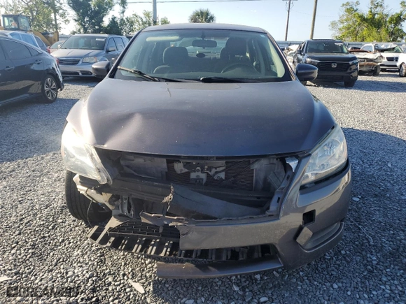2014 Nissan Sentra SV with VIN 3N1AB7AP9EY218361, listed as a Copart auction lot 49134515 with 93,953 mi miles and Salvage Title. Bid and sale history available at carsss.com. Image 5.