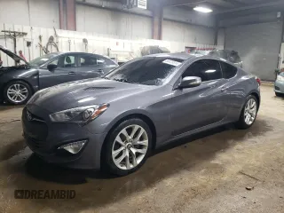2016 Hyundai Genesis Coupe 3.8L Base with VIN KMHHT6KJ4GU134754, listed as a Copart auction lot 86428814 with 36,905 mi miles and Salvage title. Bid and sale history available at DreamBid. Image 1.