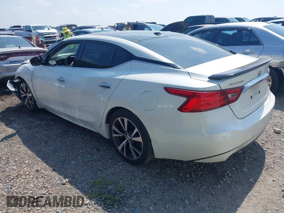 2017 Nissan Maxima S with VIN 1N4AA6APXHC371182, listed as a IAAI auction lot 42596000 with 159,710 mi miles and . Bid and sale history available at DreamBid. Image 3.