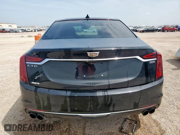 2019 Cadillac CT6 Luxury AWD with VIN 1G6KB5RS8KU118803, listed as a Copart auction lot 60742395 with 92,078 mi miles and Clean title. Bid and sale history available at DreamBid. Image 6.
