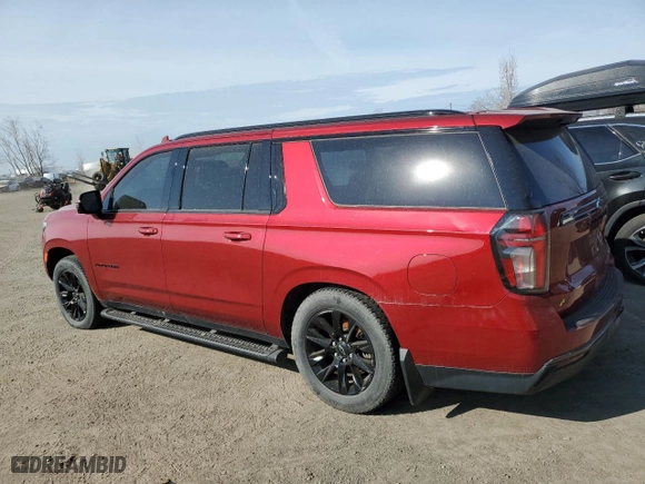 2021 Chevrolet Suburban Z71 with VIN 1GNSKDKD4MR208675, listed as a Copart auction lot 86698374 with 109,560 mi miles and Clean Title. Bid and sale history available at carsss.com. Image 2.