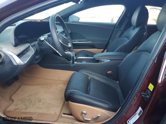 2023 Lucid Air Touring with VIN 50EA1TEA0PA003372, listed as a Copart auction lot 72806414 with 0 mi miles and Salvage Title. Bid and sale history available at carsss.com. Image 7.