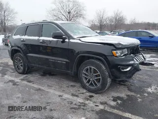2019 Jeep Grand Cherokee Laredo E with VIN 1C4RJFAGXKC834233, listed as a IAAI auction lot 41392437 with 81,005 mi miles. Bid and sale history available at carsss.com. Image 1.