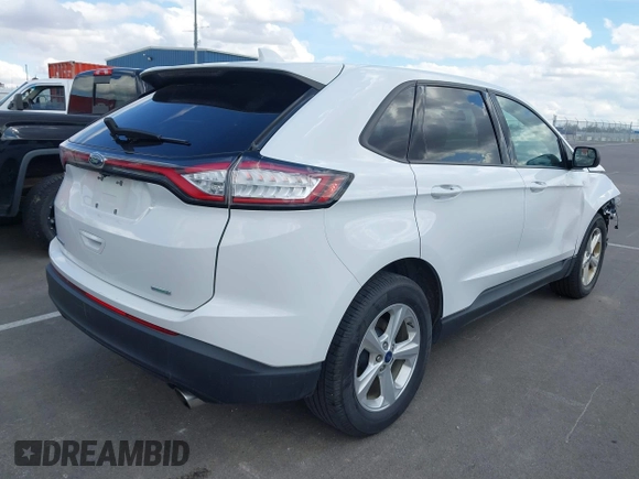 2017 Ford Edge SE z VIN 2FMPK3G92HBC16159, wystawiony jako IAAI lot #42057245 z przebiegiem 102 268 mil mil oraz . Historia ofert i sprzedaży dostępna na DreamBid. Obrazek 4.