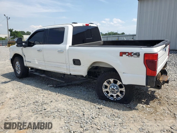 2021 Ford F-250 XL z VIN 1FT8W2BTXMEC41464, wystawiony jako Copart lot #58119155 z przebiegiem 131 973 mil mil oraz Szkoda całkowita • Salvage title. Historia ofert i sprzedaży dostępna na DreamBid. Obrazek 2.