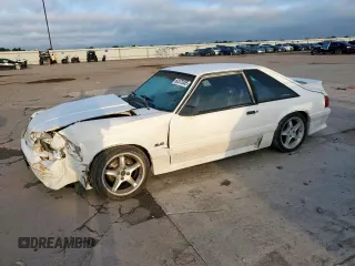 1990 Ford Mustang with VIN 1FACP42E7LF165124, listed as a Copart auction lot 62573355 with 466,015 mi miles and Clean title. Bid and sale history available at DreamBid. Image 1.