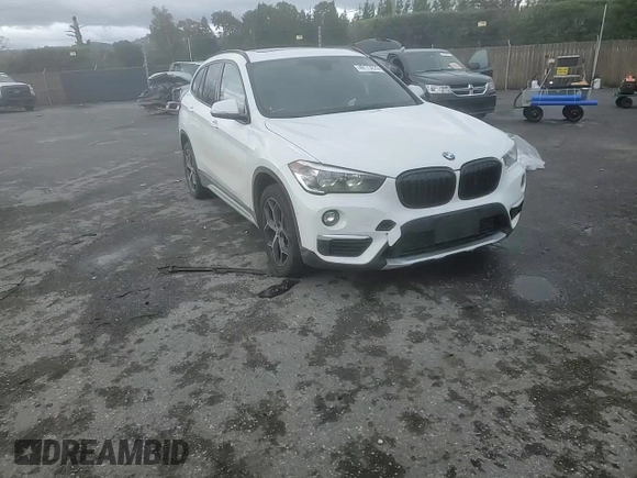 2017 BMW X1 sDrive28i with VIN WBXHU7C32H5H37758, listed as a Copart auction lot 48173225 with 86,488 mi miles and Salvage Title. Bid and sale history available at carsss.com. Image 11.