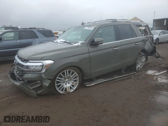 2024 Ford Expedition Limited z VIN 1FMJU2A85REA09135, wystawiony jako Copart lot #52790235 z przebiegiem 12 610 mil mil oraz Nie do naprawy • Non repairable. Historia ofert i sprzedaży dostępna na DreamBid. Obrazek 1.