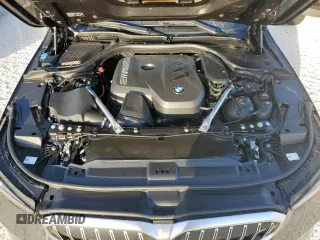 2024 BMW 5 Series 530i with VIN WBA43FJ09RCP87467, listed as a Copart auction lot 77611704 with 0 mi miles and Non Repairable. Bid and sale history available at carsss.com. Image 11.